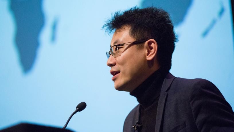 Ronghui Gu, assistant professor of computer science, explored mathematical methods to improve the security and reliability of blockchain technology.