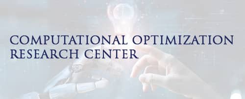 Card with the title 'Computational Optimization Research Center'