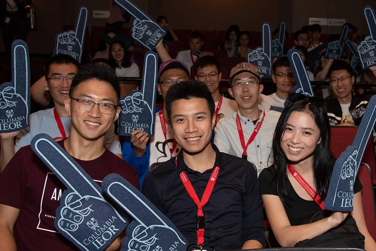 IEOR Students During Orientation Week