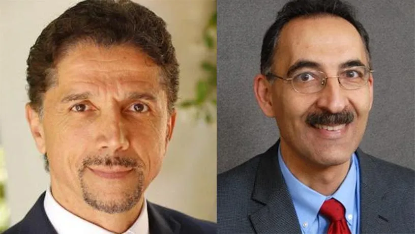 Columbia Engineering alums Bahram Jalali MS’86, MPhil’87, PhD’89 and Farshid Guilak PhD’92