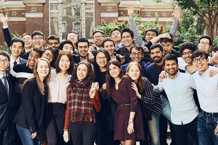 Group of doctoral students in machine learning